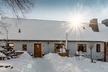 Chalet: Landhaus Chalet für 2 Personen
Terrasse im Winter - Das MUSSEA