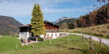 Hüttendorf - Weng (Goldegg) - Käth & Nanei - das Alpenchalet auf Großschlaggut im Lammertal, Salzburgerland. Luxuschalet für Familienurlaub - Alpenchalet KÄTH & NANEI