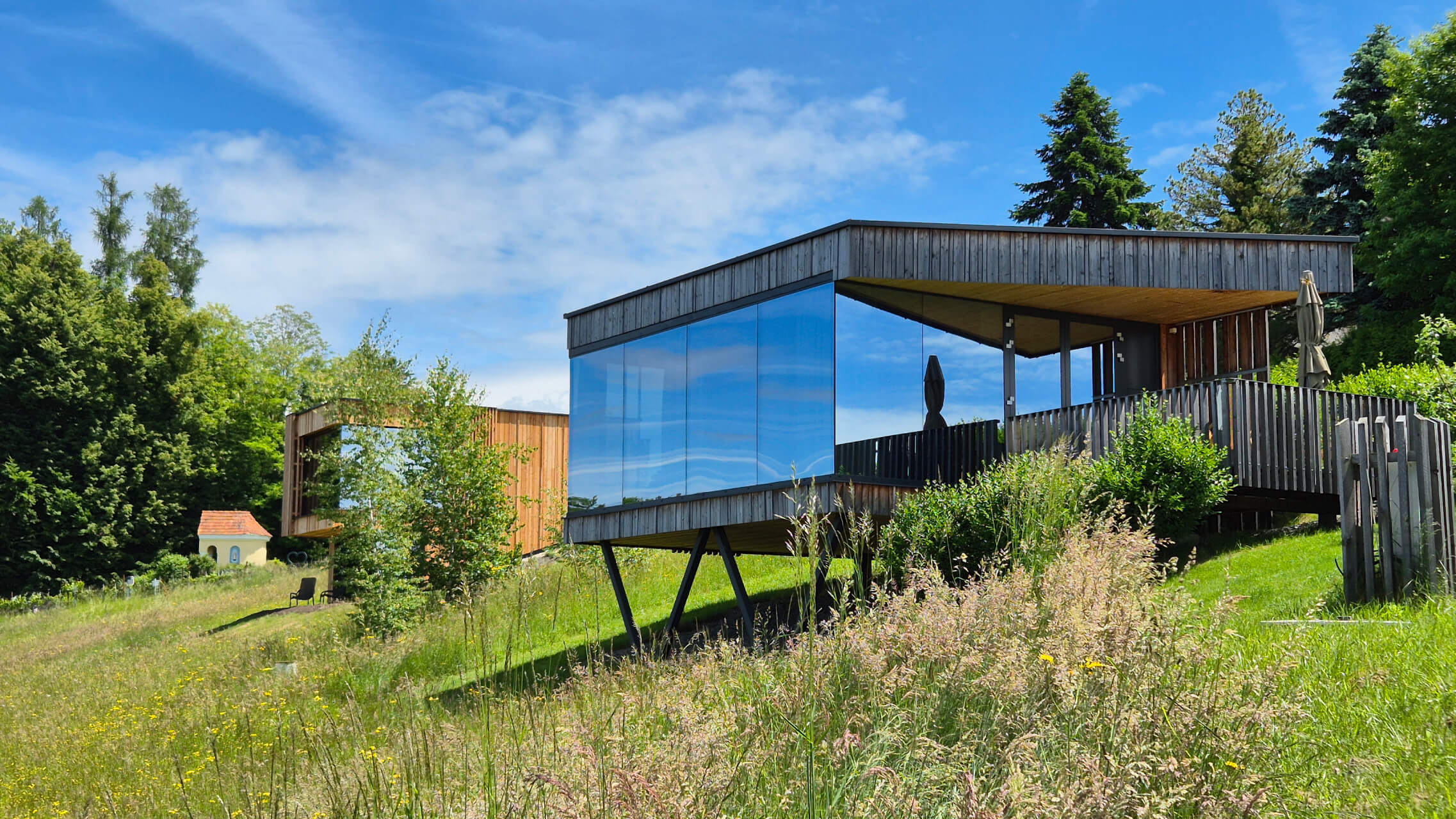 Hüttendorf - Chaletgröße: bis 2 Personen - St. Georgen im Lavanttal - WURZENBERG Panoramalodges Südsteiermark