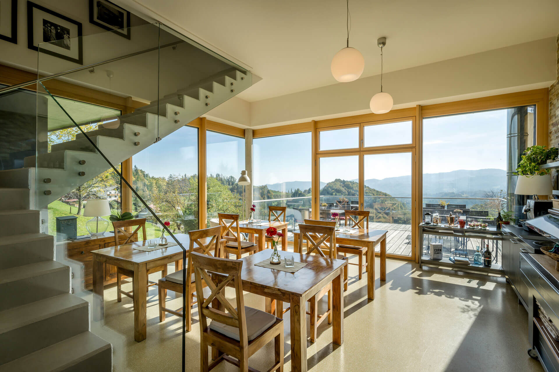 Chalet: Die Panoramalounge - WURZENBERG Panoramalodges Südsteiermark