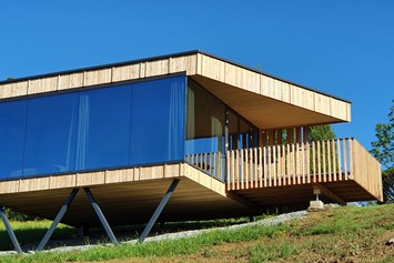 Chalet: Wir setzen auf moderne Architektur - WURZENBERG Panoramalodges Südsteiermark