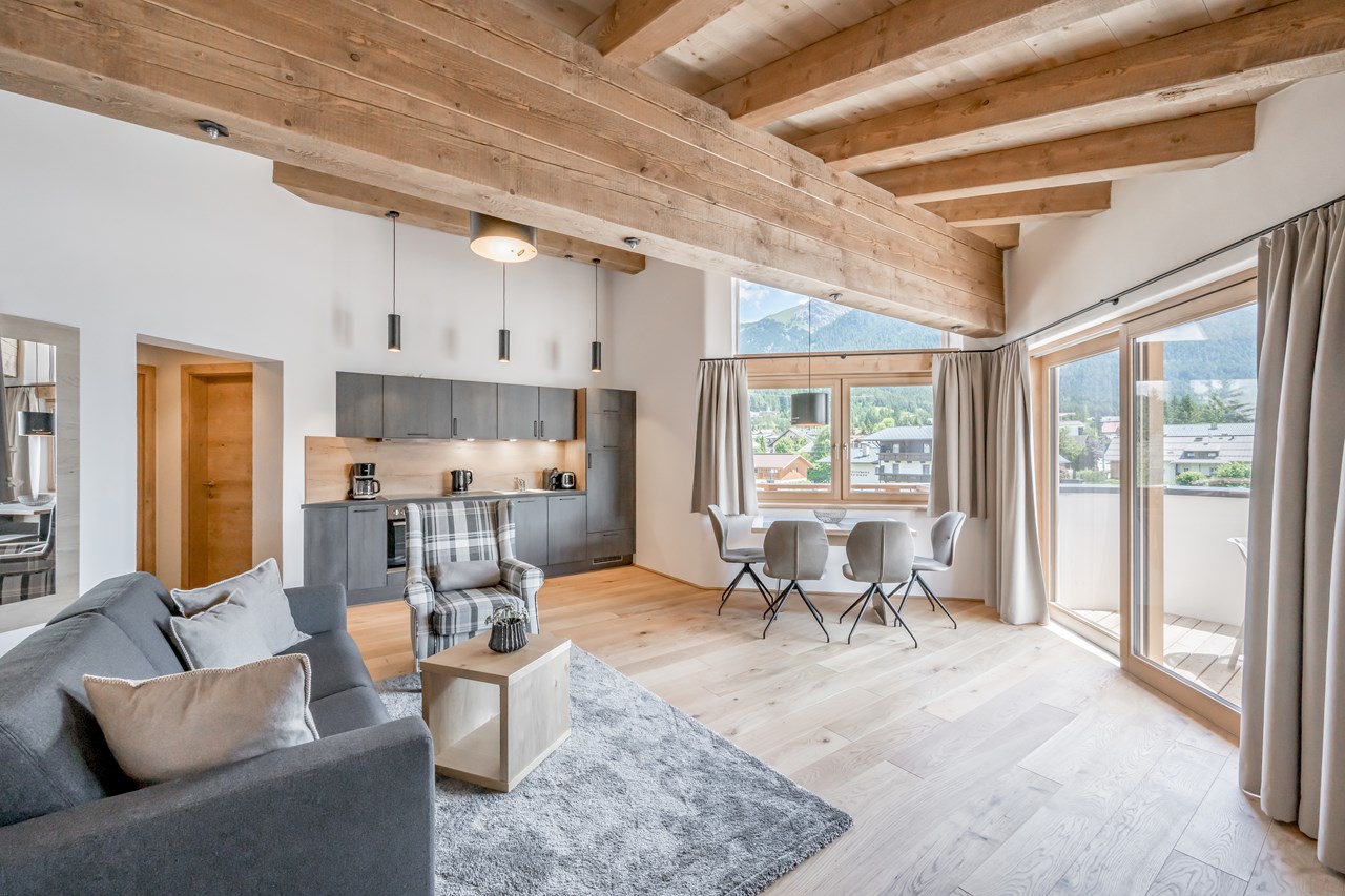 AlpenParks Chalet & Apartment Alpina Seefeld Hütten im Detail Ferienapartment Comfort 43-65 m²