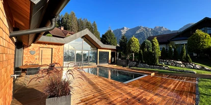 Hüttendorf - Weng (Goldegg) - Ruhe und Privatsphäre im luxuriösen, NEUEN Premium 5 Sterne Chalet Annelies mit exklusivem Pool und Sauna – trotzdem nicht alleingelassen, denn der gesamte Annelies Luxus steht Ihnen natürlich ebenfalls vollumfänglich zur Verfügung! - Luxus Chalet Annelies