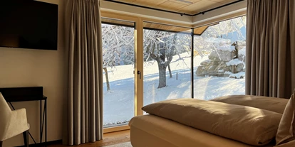 Hüttendorf - Weng (Goldegg) - Schlafzimmer Winter  - Luxus Chalet Annelies