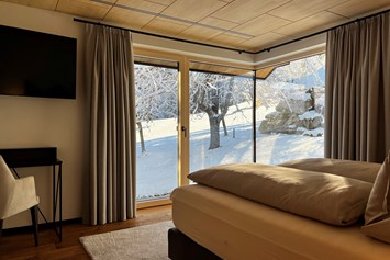 Chalet: Schlafzimmer Winter  - Luxus Chalet Annelies