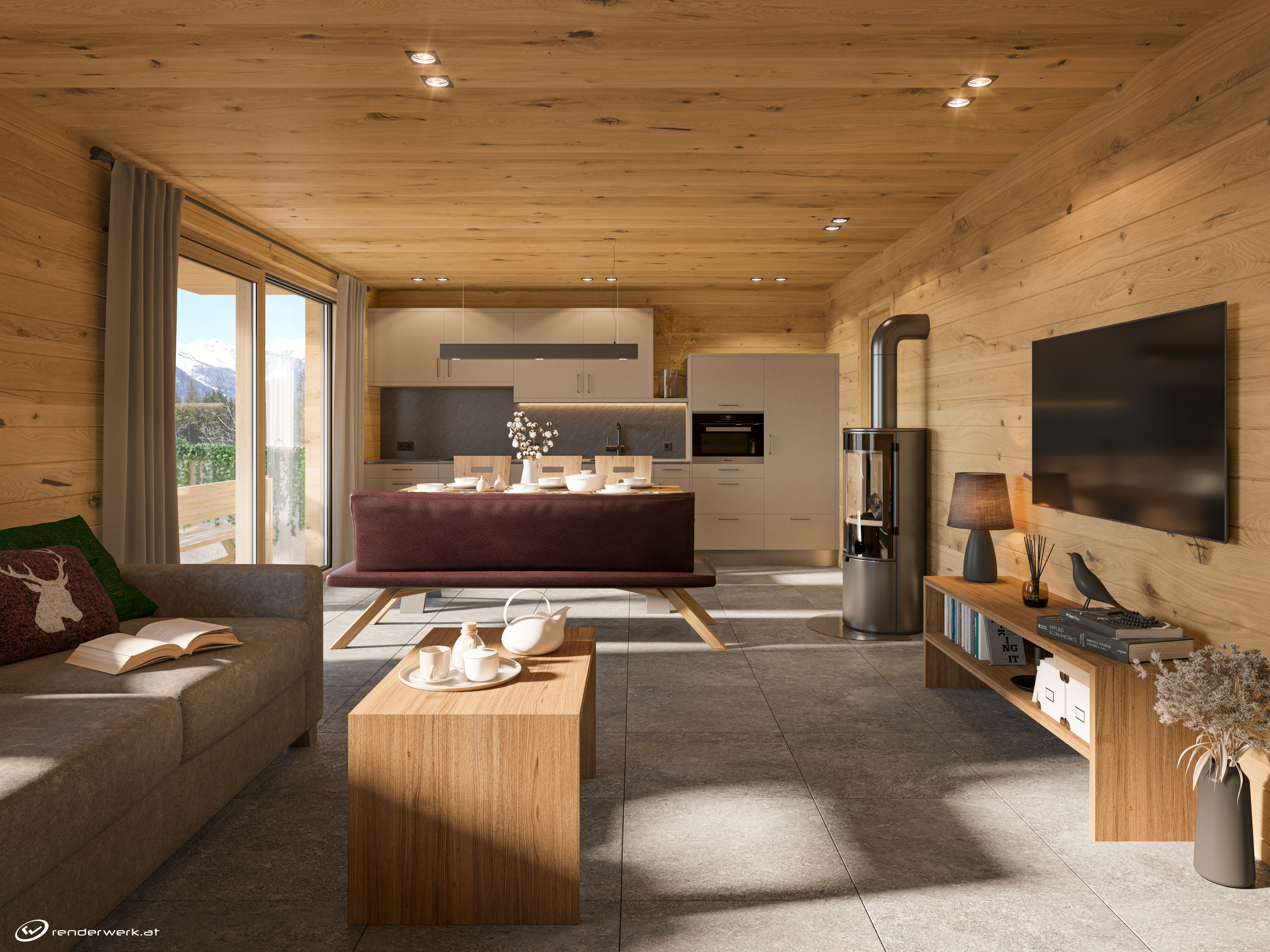 Chalets Stuibenfall Hütten im Detail Chalet Mahdebene