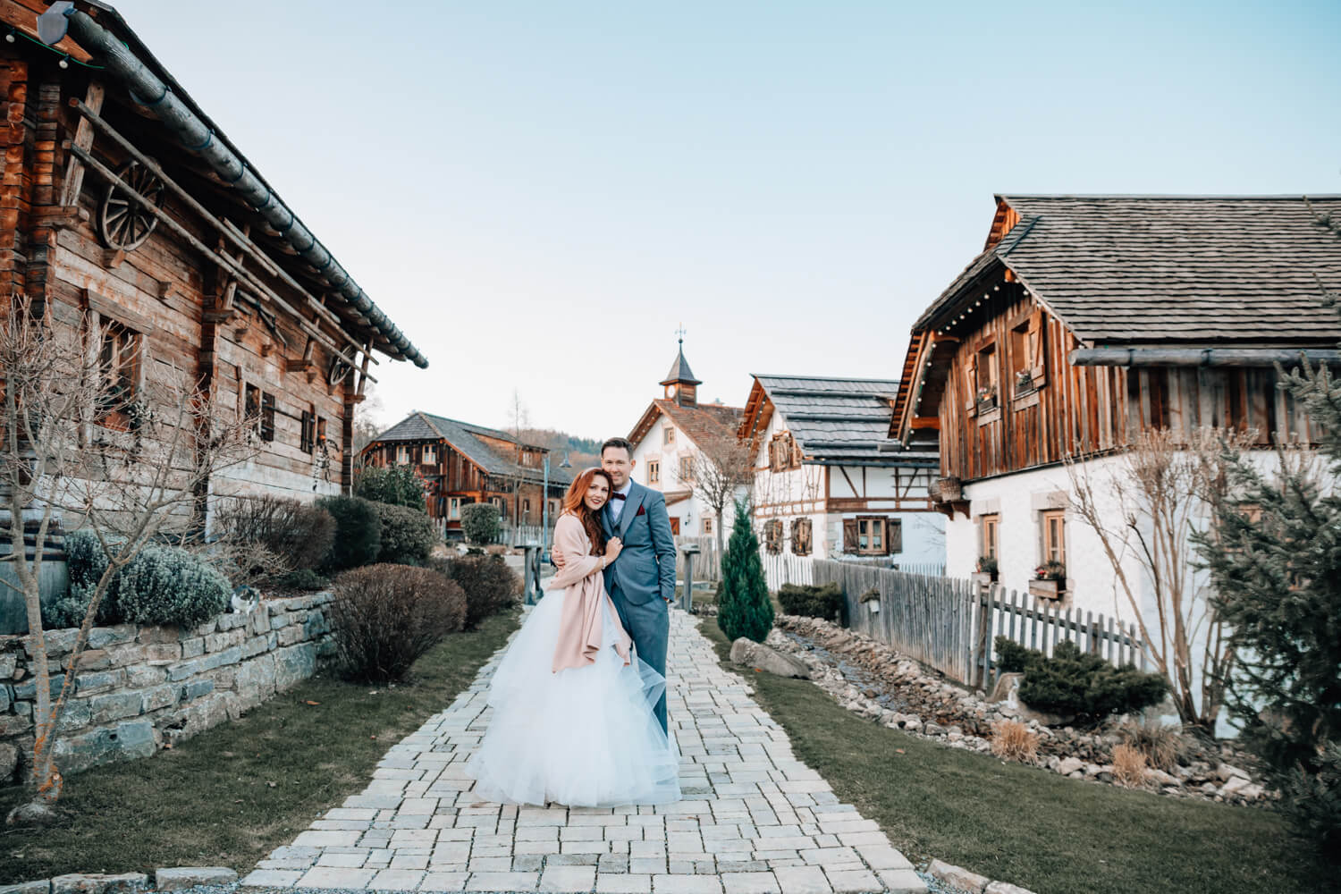 Chalet: Hochzeitspaar im Dörfle - sDörfle  - Außen