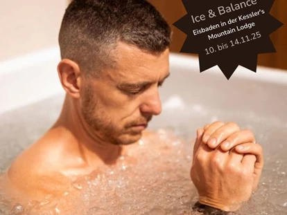 Hüttendorf - Hot Tub: beim Chalet - Kessler‘s Mountain Lodge