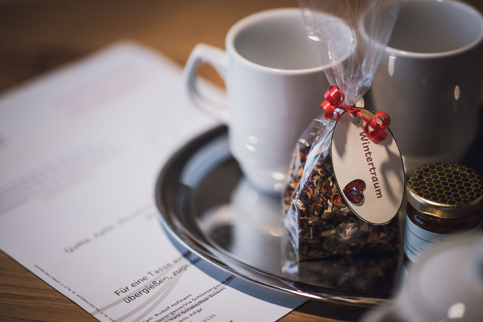 Chalet: Ein Teeset erwarten euch im Chalet - Kessler‘s Mountain Lodge