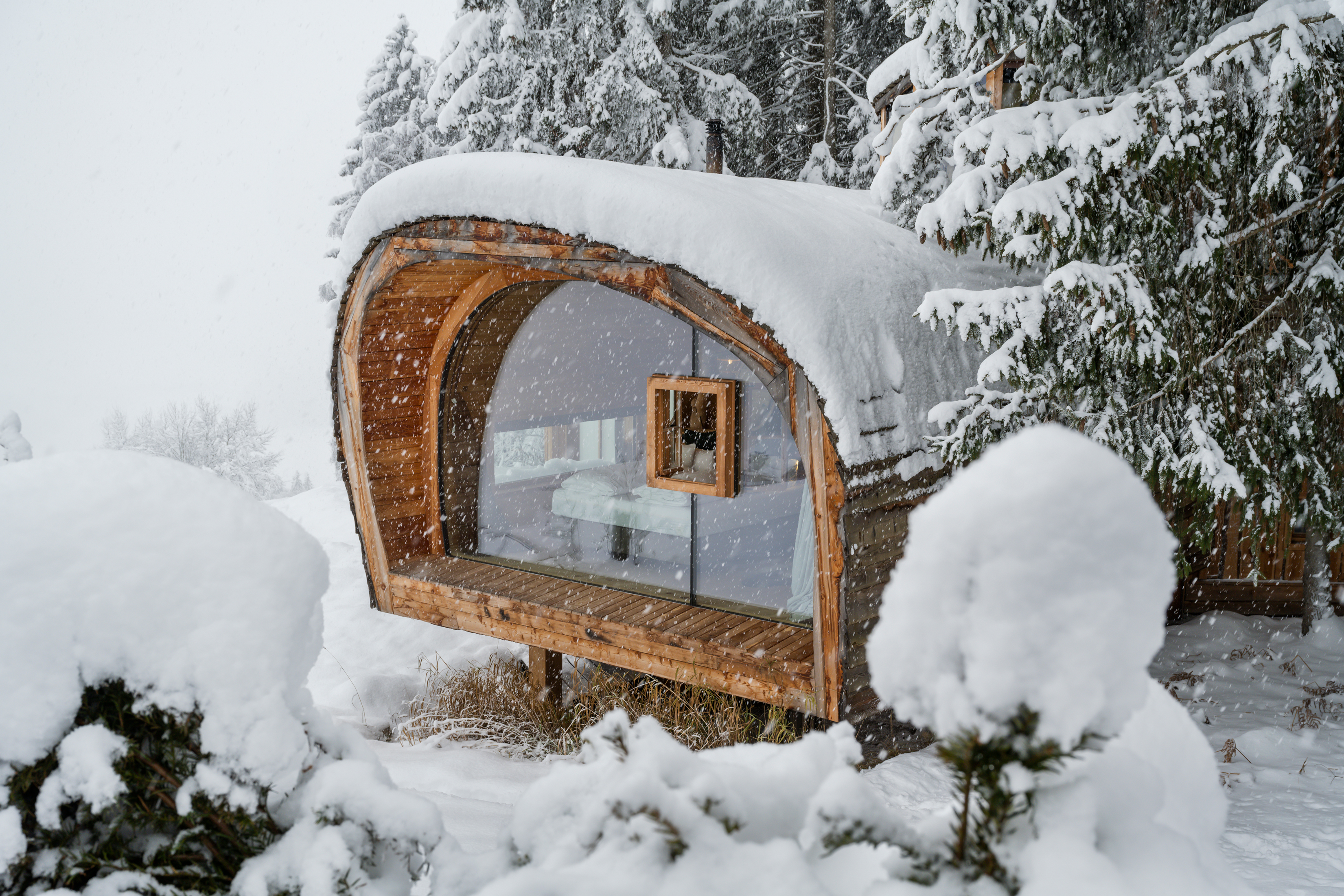 Hüttendorf - Frühstück: Frühstückservice - Wilderer Villa - PRIESTEREGG Premium ECO Resort