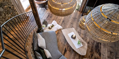 Hüttendorf - Chaletgröße: 4 - 6 Personen - Pinzgau - Wohnraum in der Wilderer Villa - PRIESTEREGG Premium ECO Resort
