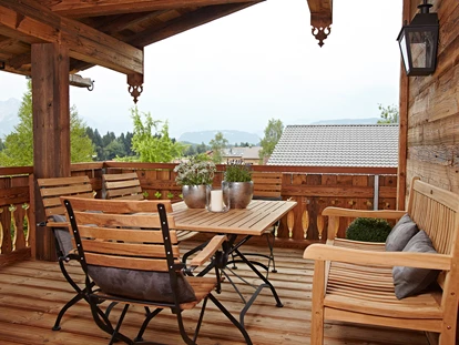 Hüttendorf - Schröcken - Terasse/Balkon - Chalet F