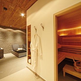 Chalet: Spabereich mit Sauna - Chalet F