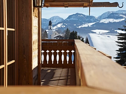 Hüttendorf - Schröcken - Außenansicht Chalet im Winter - Chalet F
