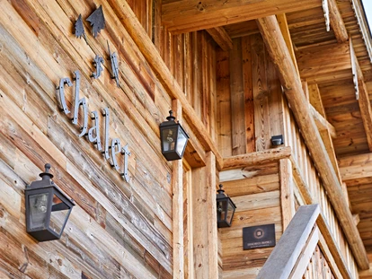 Hüttendorf - Schröcken - Außenansicht Detail - Chalet F