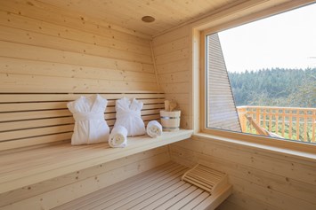 Chalet: Private Sauna - Streuobst Chalets