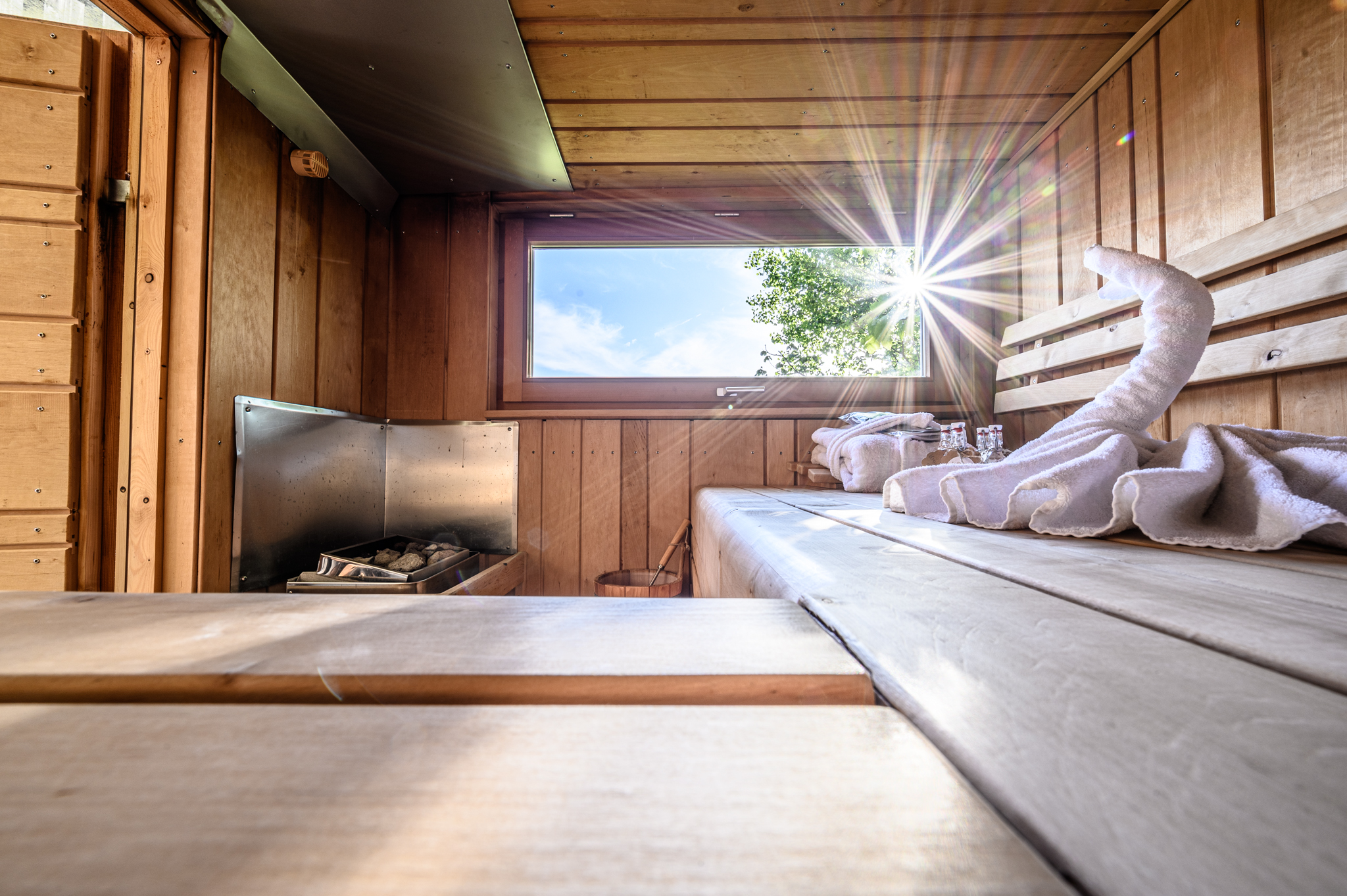 Chalet: Sauna Chalet ZWEIsamkeit - Traumhütten für Zwoa