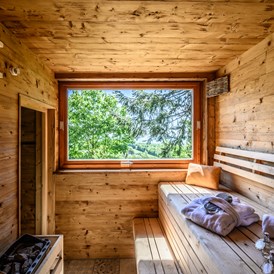 Chalet: Sauna Chalet WUNDERschön - Traumhütten für Zwoa