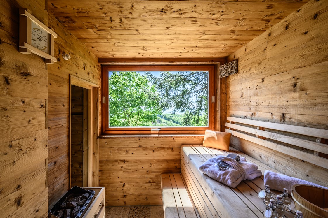 Chalet: Sauna Chalet WUNDERschön - Traumhütten für Zwoa