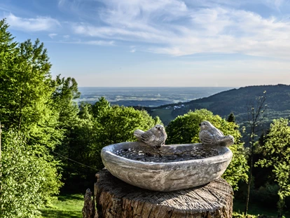 Hüttendorf - Hot Tub: beim Chalet - ZWEIsamkeit - Traumhütten für Zwoa
