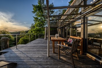 Chalet: Sonnenterrasse Chalet ZWEIsamkeit - Traumhütten für Zwoa