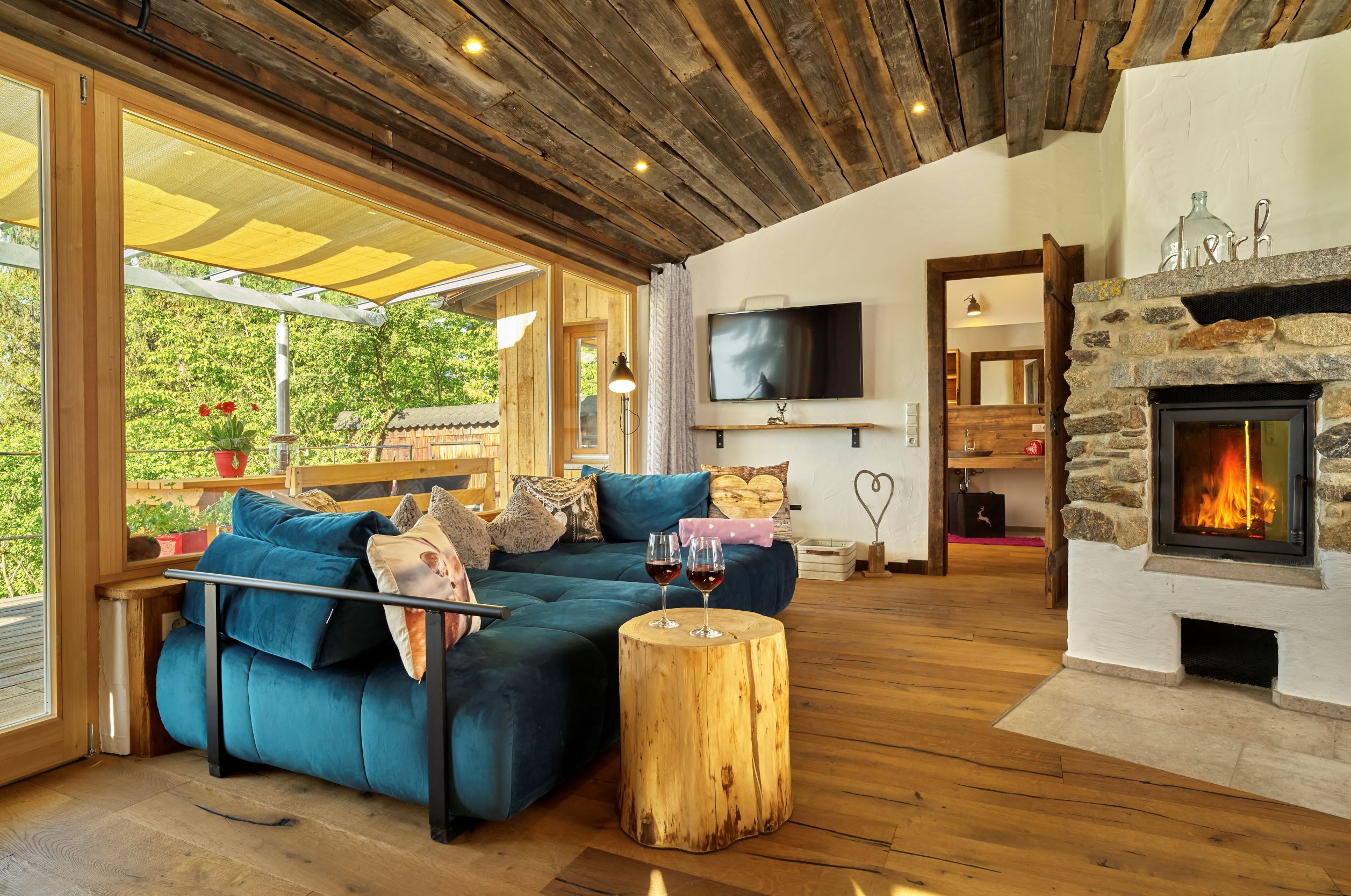 Traumhütten für Zwoa Hütten im Detail GLÜCKlich