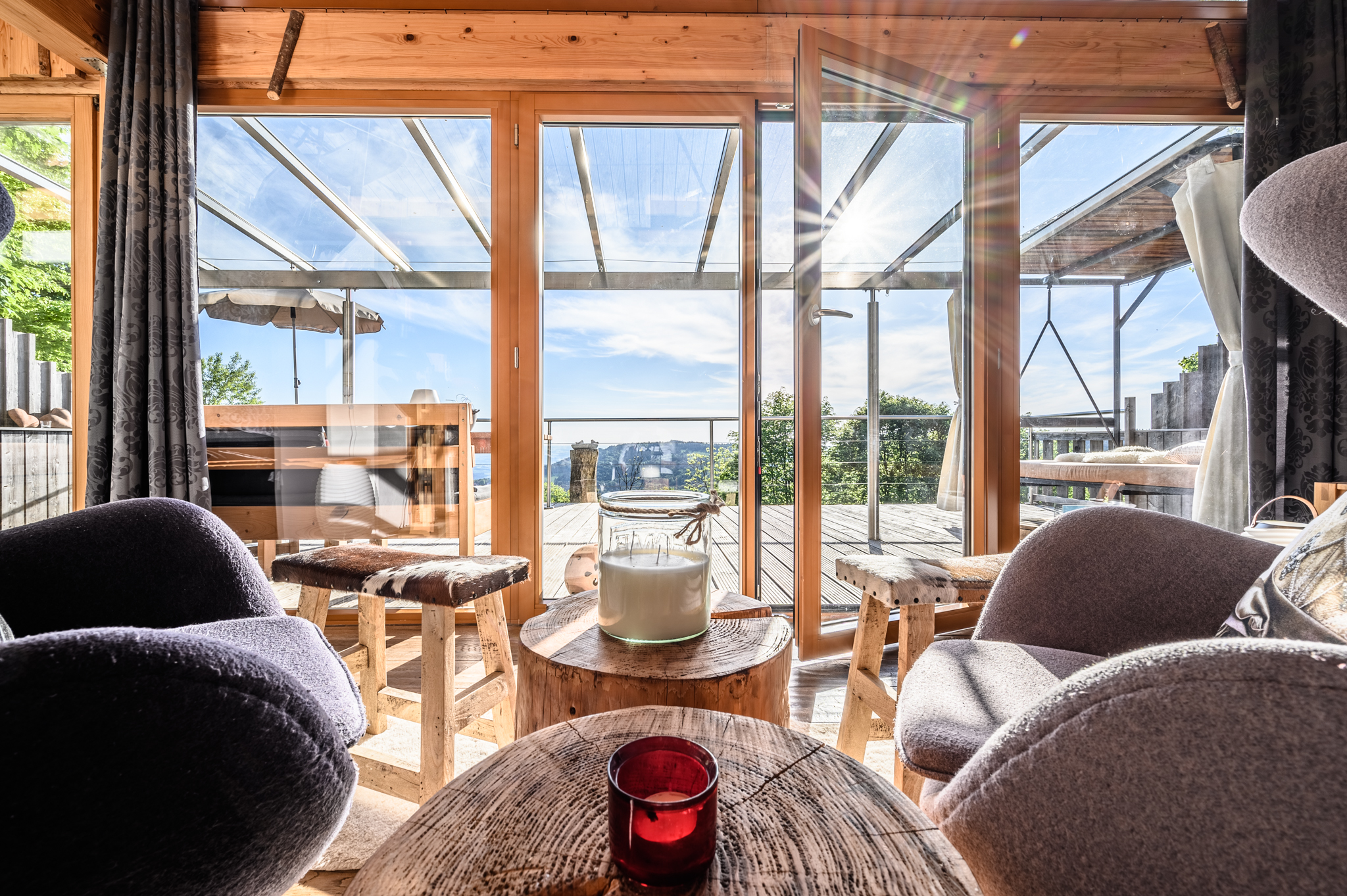 Traumhütten für Zwoa Hütten im Detail ZWEIsamkeit