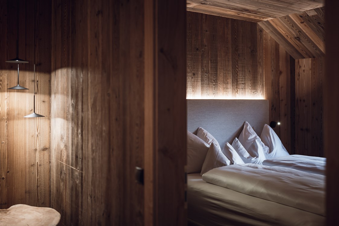 Chalet: Bauernschlafzimmer  - Amus Chalets Dolomites