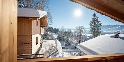 Hüttendorf - Schröcken - Aussicht - Waldchalets Allgäu