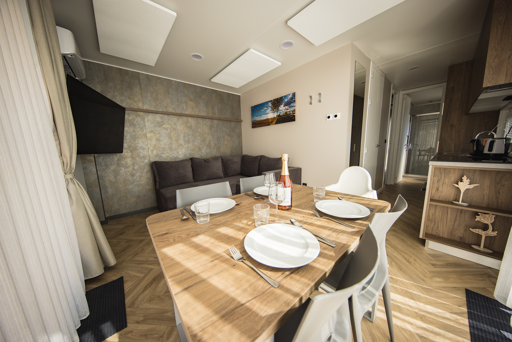 Thermen Chalets Hütten im Detail Premium Familien-Chalets