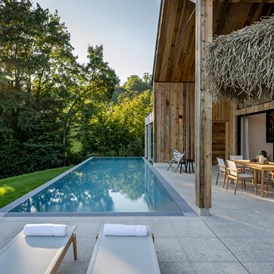 Chalet: Außenansicht - Farmhouse & Pool - Julianhof - Premium Guesthouse & Spa