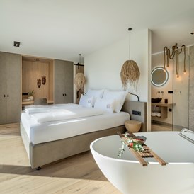 Chalet: Ein Schlafzimmer zum Verlieben - Julianhof - Premium Guesthouse & Spa