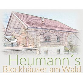 Chalet: Logo - Heumanns Blockhäuser am Wald