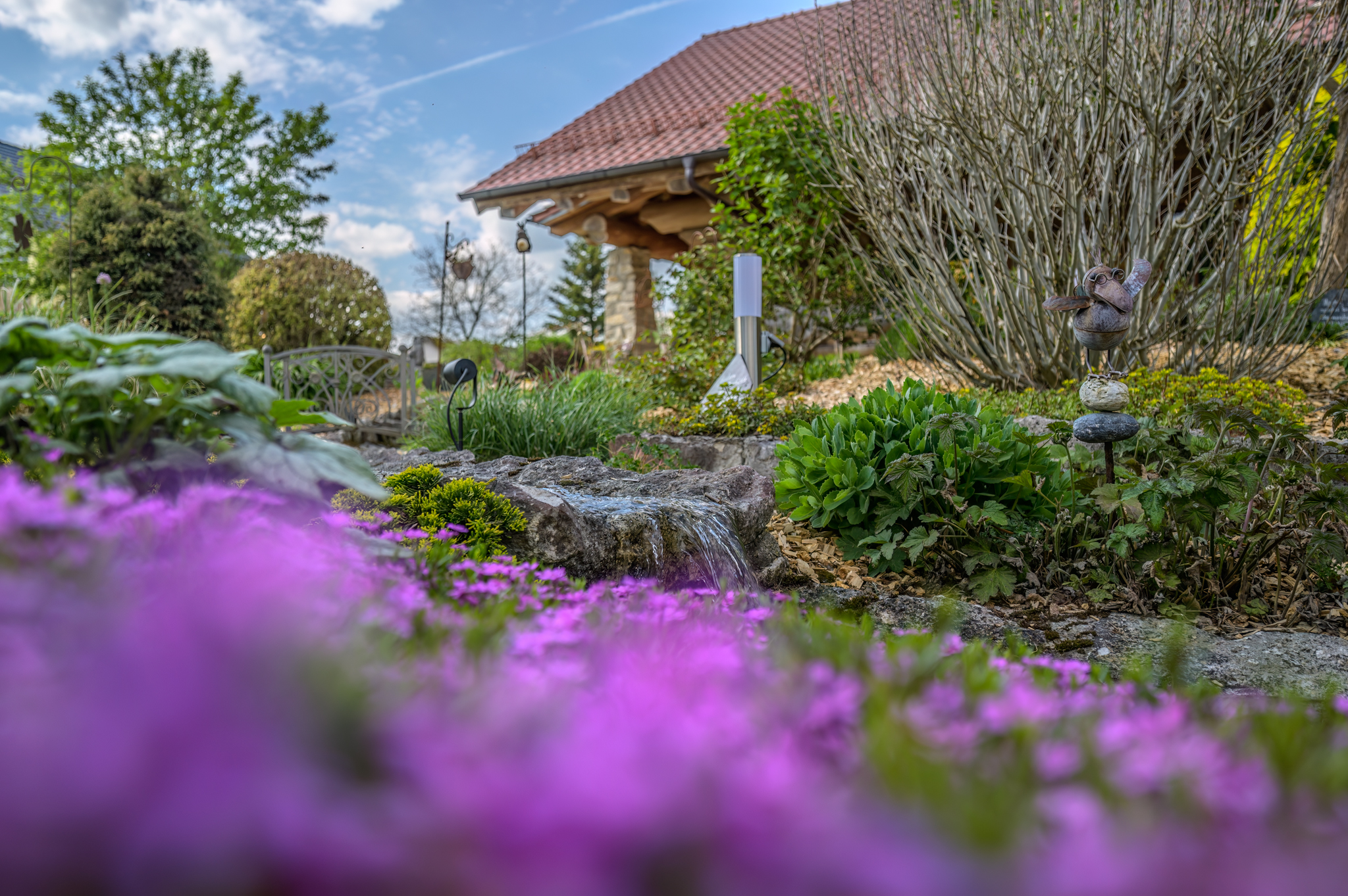 Chalet: Heumanns Blockhäuser am Wald - Außen
