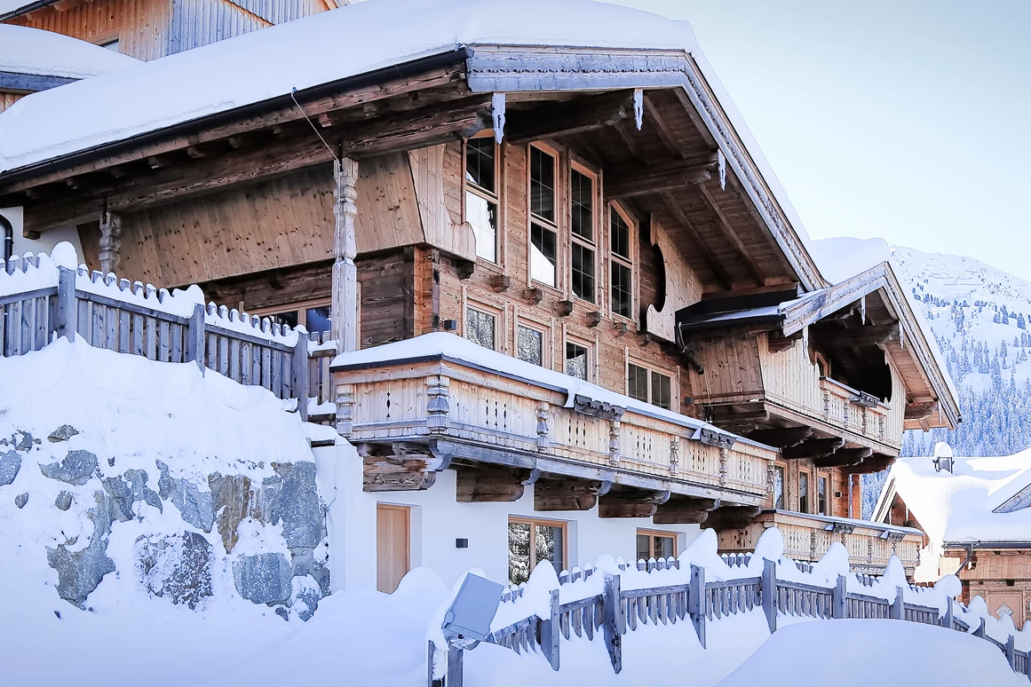 Chalet: Montana Chalets im Winter - Montana Hochfügen