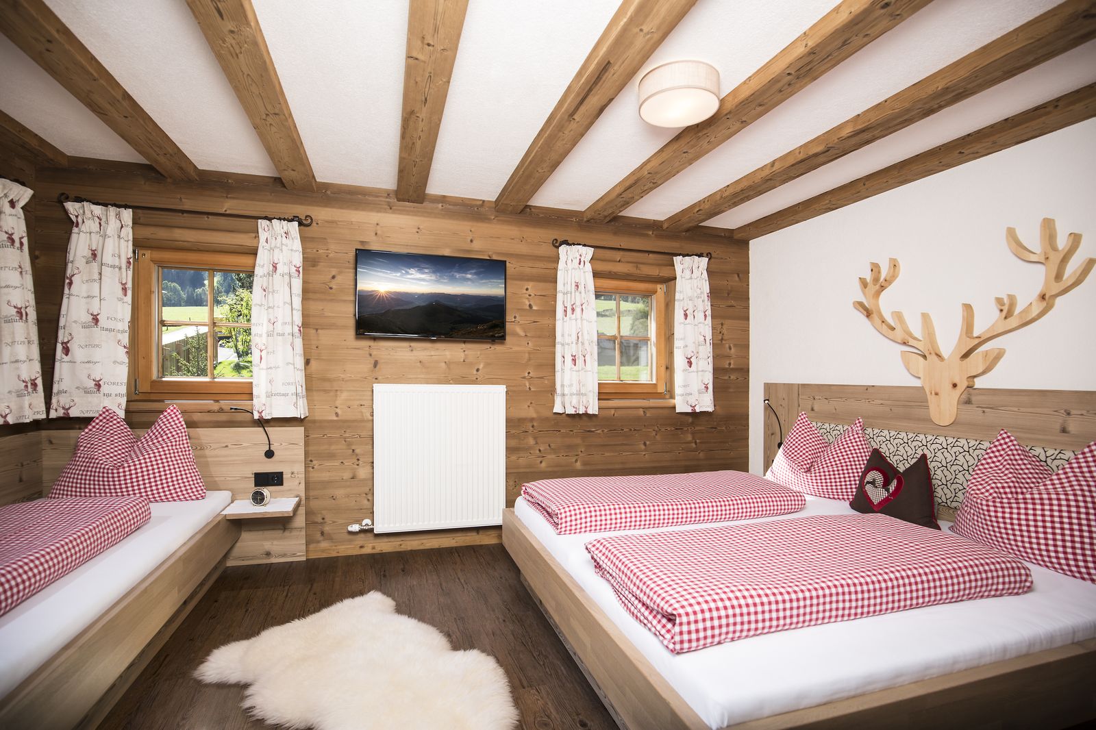 Chalet: Schlafzimmer - Bergchalet Rauchenhof - Innen