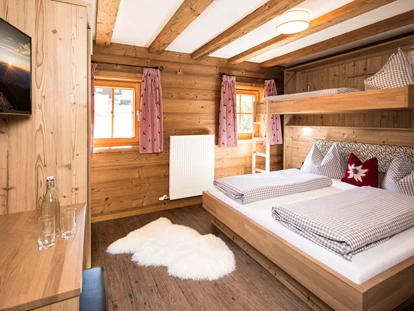 Hüttendorf - Chaletgröße: 8 - 10 Personen - Schlafzimmer - Bergchalet Rauchenhof