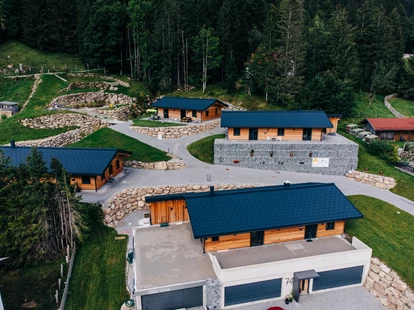 Hüttendorf - Schröcken - Drohnenbild - Alpenflair-Chalets- Balderschwang