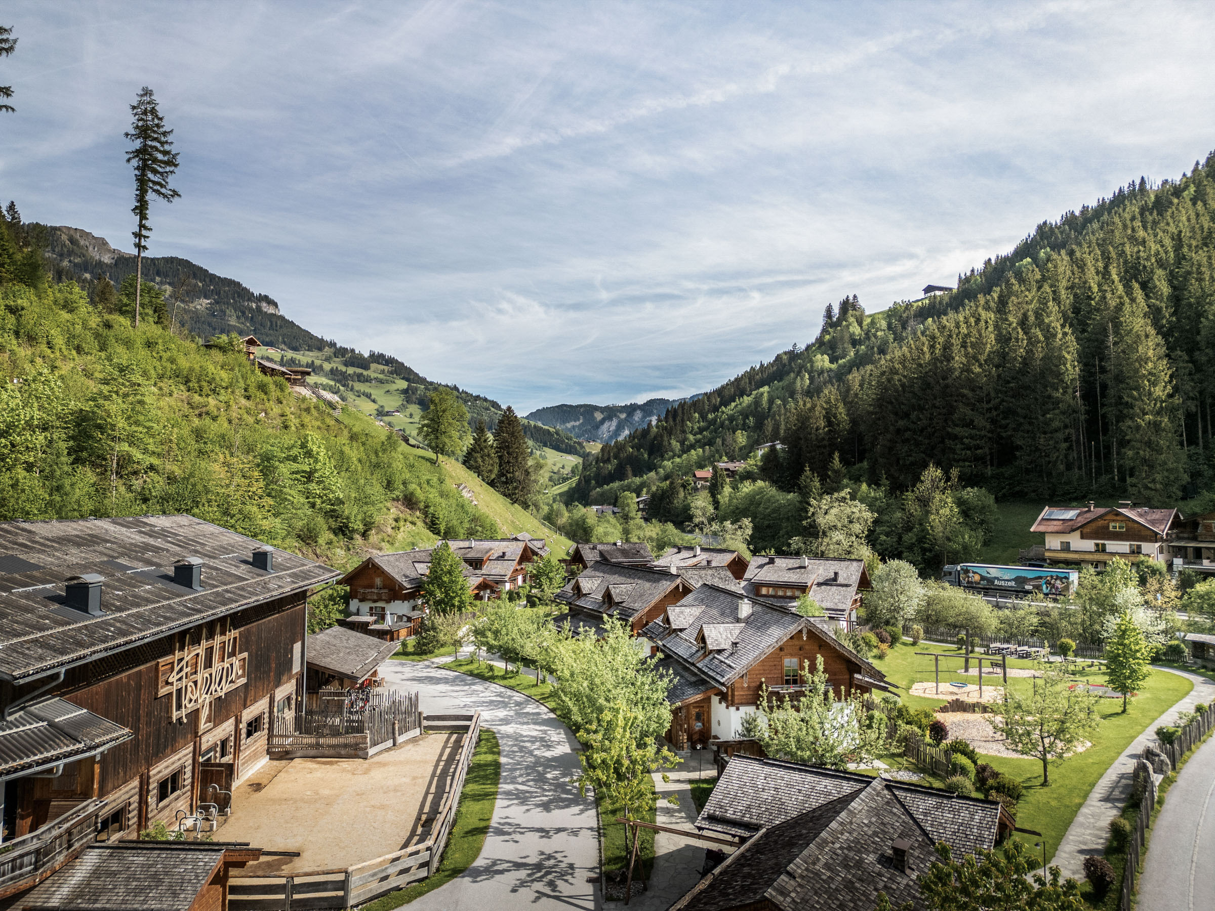Hüttendorf - Chaletgröße: 4 - 6 Personen - Salzburg - Feriendorf Holzleb´n - Feriendorf Holzleb'n