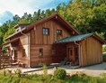 Chalet: Chalet am Wald mit Außensauna
für 2 bis 4 Personen - Ferienhäuser Sunleitn