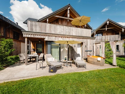 Hüttendorf - Ausseerland - Salzkammergut - Terrasse Chalets - MONDI Chalets am Grundlsee