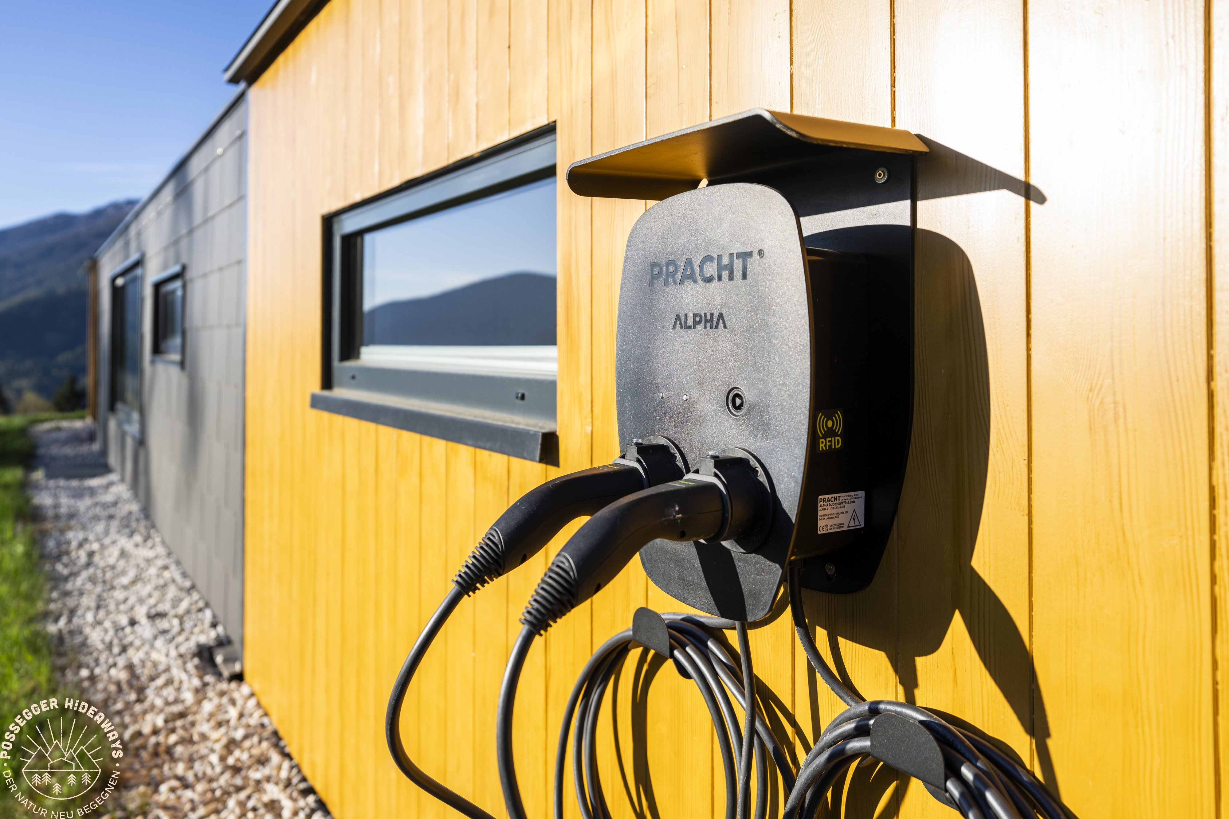 Chalet: E-Ladestation - Possegger Hideaways