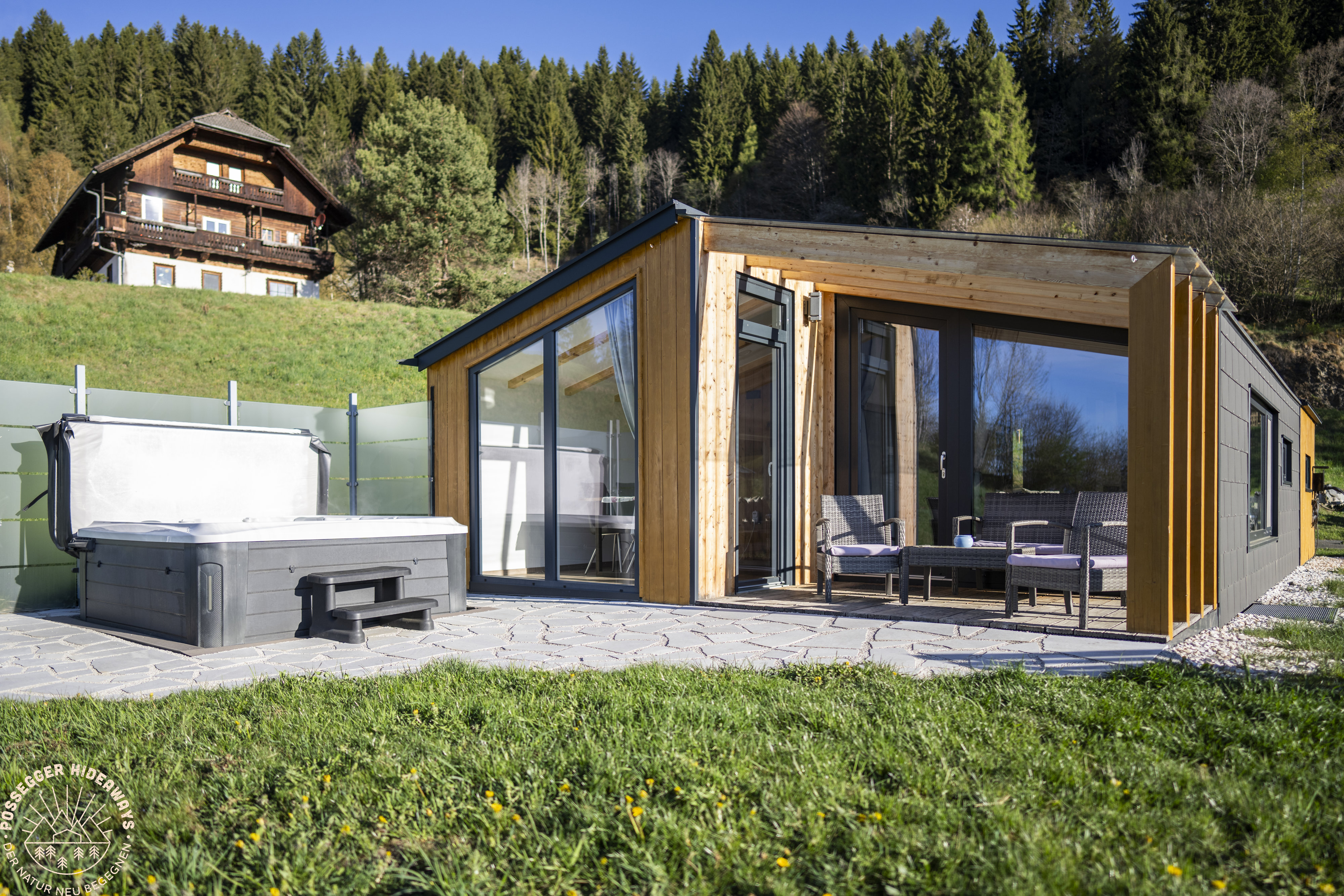 Chalet: Whirlpool Hideaway 1 - Possegger Hideaways