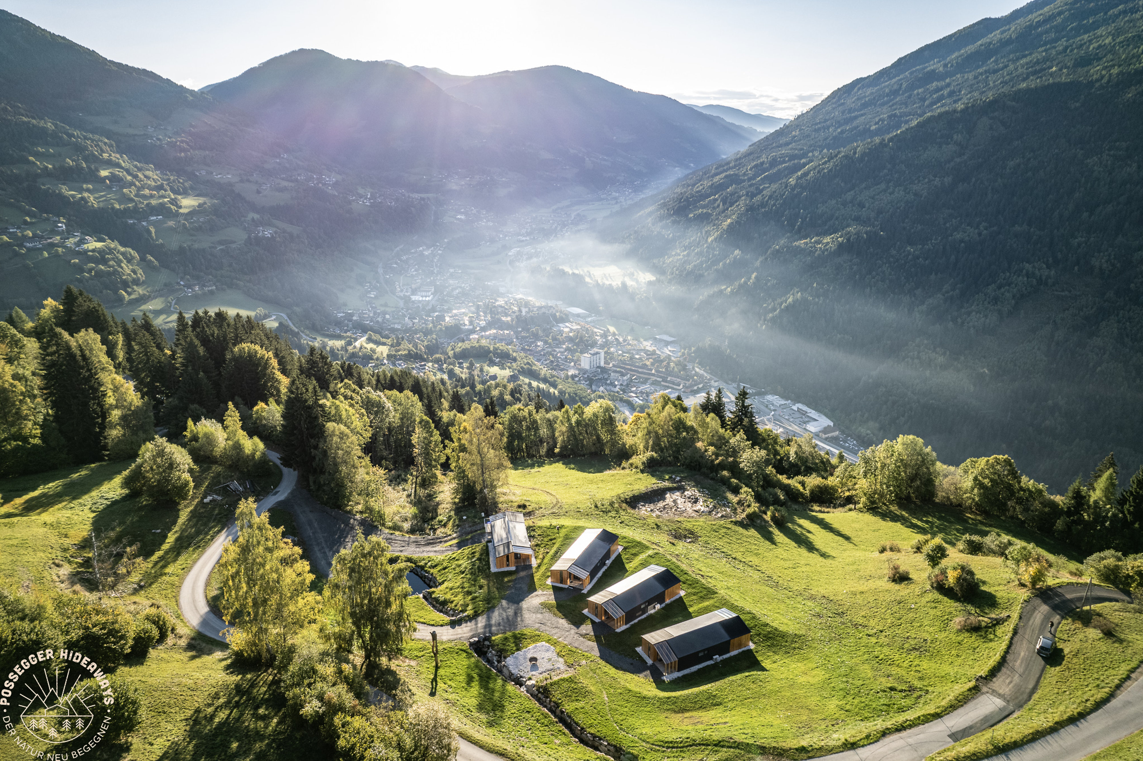 Chalet: Vogelperspektive - Possegger Hideaways