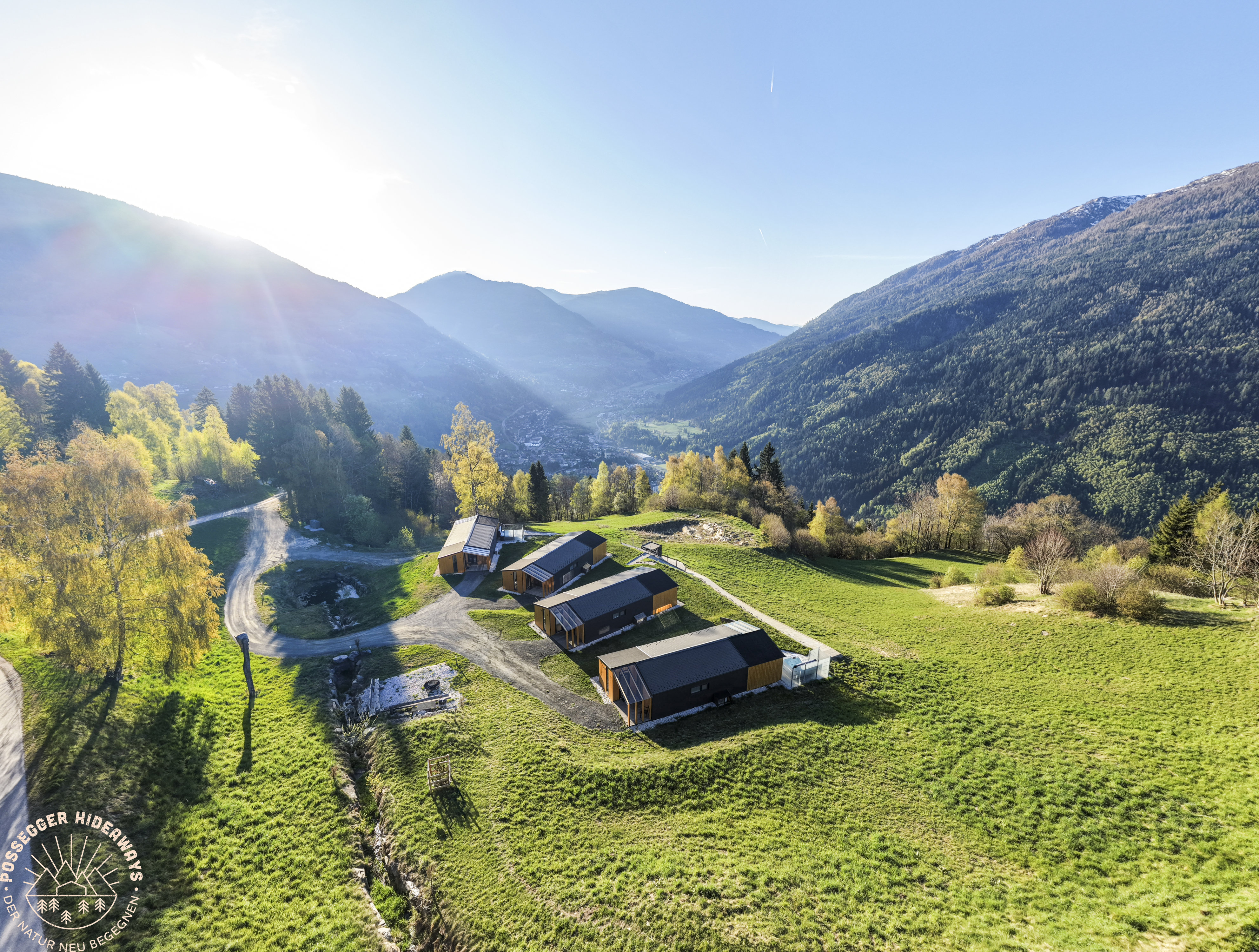 Chalet: Vogelperspektive - Possegger Hideaways