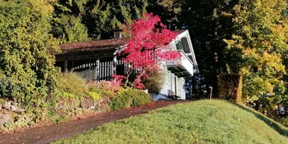 Hüttendorf - Parkplatz direkt an der Hütte - Bregenzerwald Ferienhaus