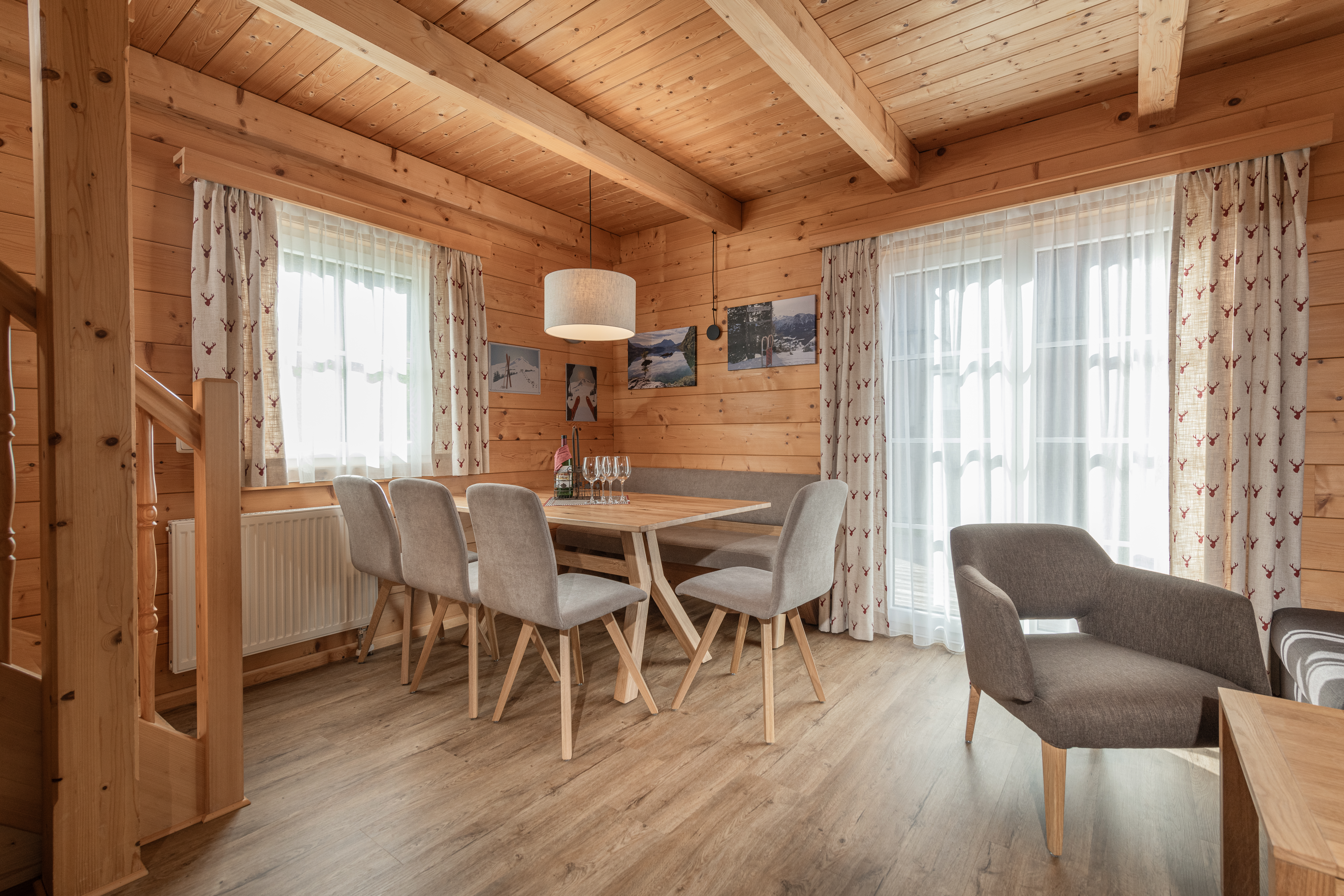 AlpenParks Hagan Lodge Altaussee Hütten im Detail Lodge Alpine Wellfeel