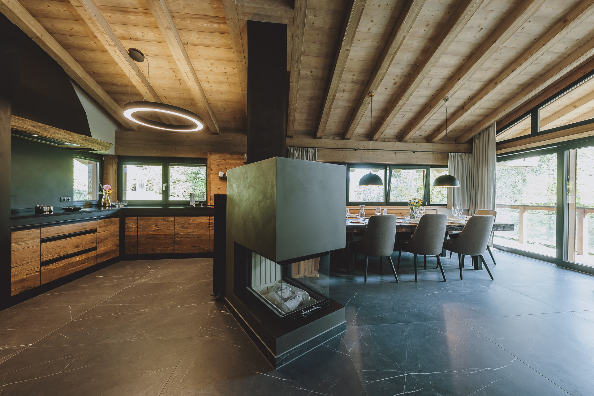 Hüttendorf - PLZ 5672 (Österreich) - Wohnraum - Chalet VIE