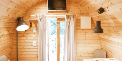 Hüttendorf - Parkplatz direkt an der Hütte - Frankenwald Chalets