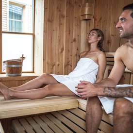 Chalet: Private SPA mit Panoramasauna - Trattlers Hof-Chalets